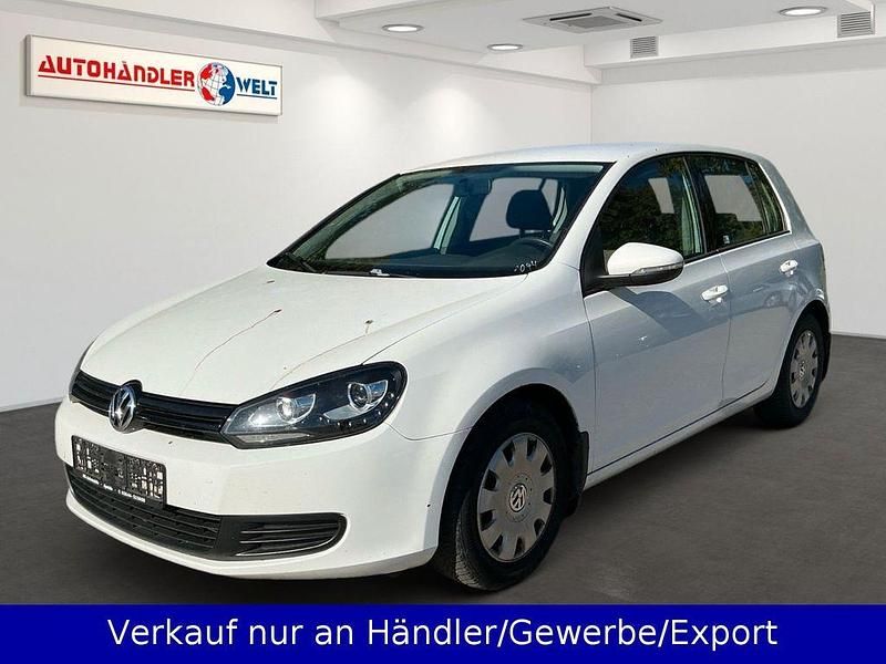 Weiß Gebraucht 2009 VW Golf VI Trendline Limousine | 3.199 € (Superpreis) - Bild 1/3
