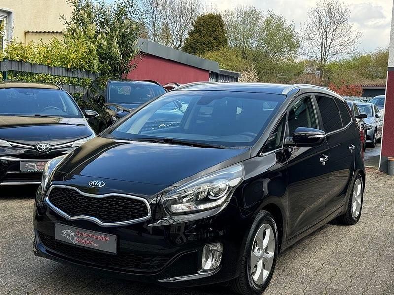 Gebraucht Kia Carens Edition 7 135 PS (99 kW) 2015 Schwarz Van / Kleinbus