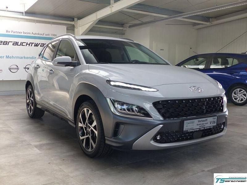 Grau Gebraucht 2023 Hyundai Kona SUV | 24.950 € (Guter Preis) - Bild 1/4