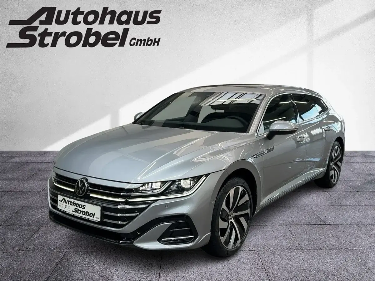 Gebraucht VW Arteon R-line 150 PS (110 kW) 2023 Pyritsilber metallic Kombi