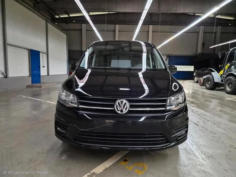 Gebraucht VW Caddy 131 PS (96 kW) 2019 Schwarz Van / Kleinbus