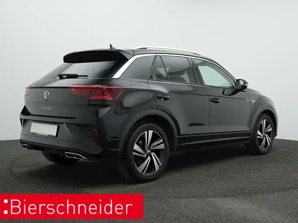 Second-hand VW T-Roc R-line 150 CP (110 kW) 2024 Negru SUV