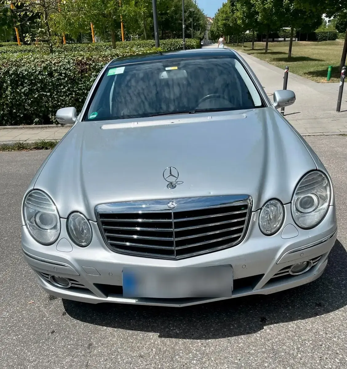 Gebraucht Mercedes E280 Avantgarde 190 PS (139 kW) 2007 Silber Limousine