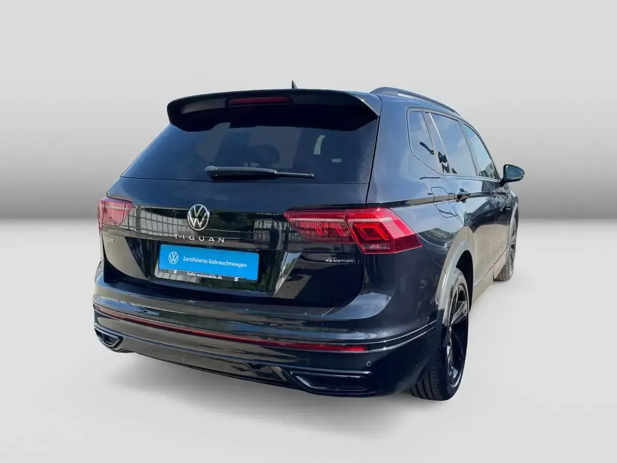 Gebraucht VW Tiguan Allspace R-line 190 PS (139 kW) 2022 Schwarz SUV