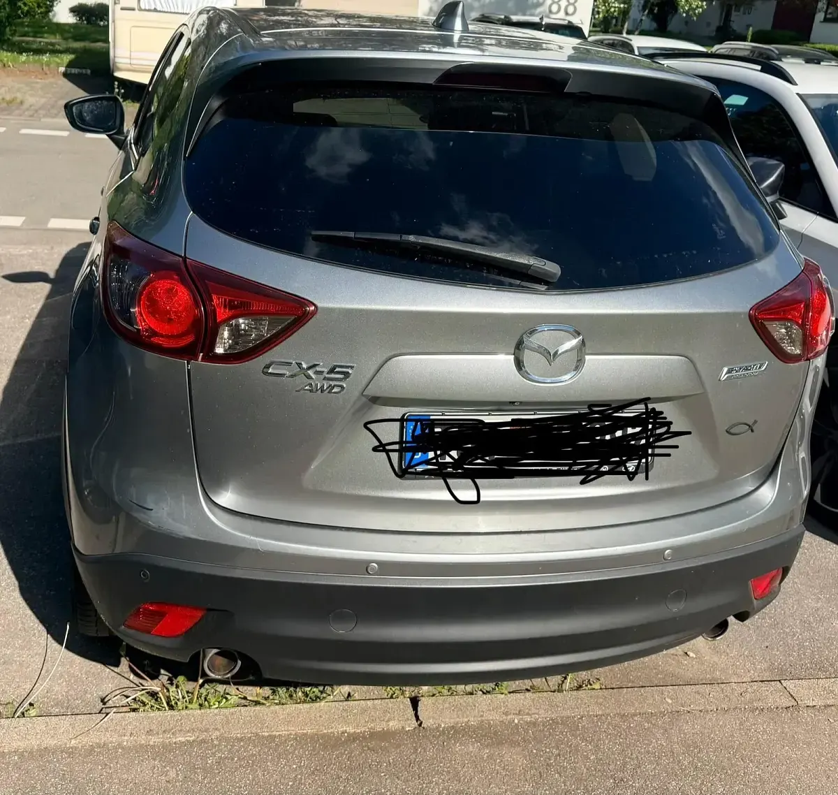 Gebraucht Mazda CX-5 175 PS (128 kW) 2012 Silber SUV