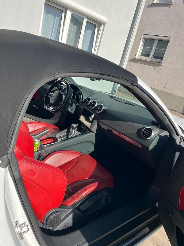 Gebraucht Audi TT Roadster S-Line 200 PS (147 kW) 2008 Weiß Cabrio