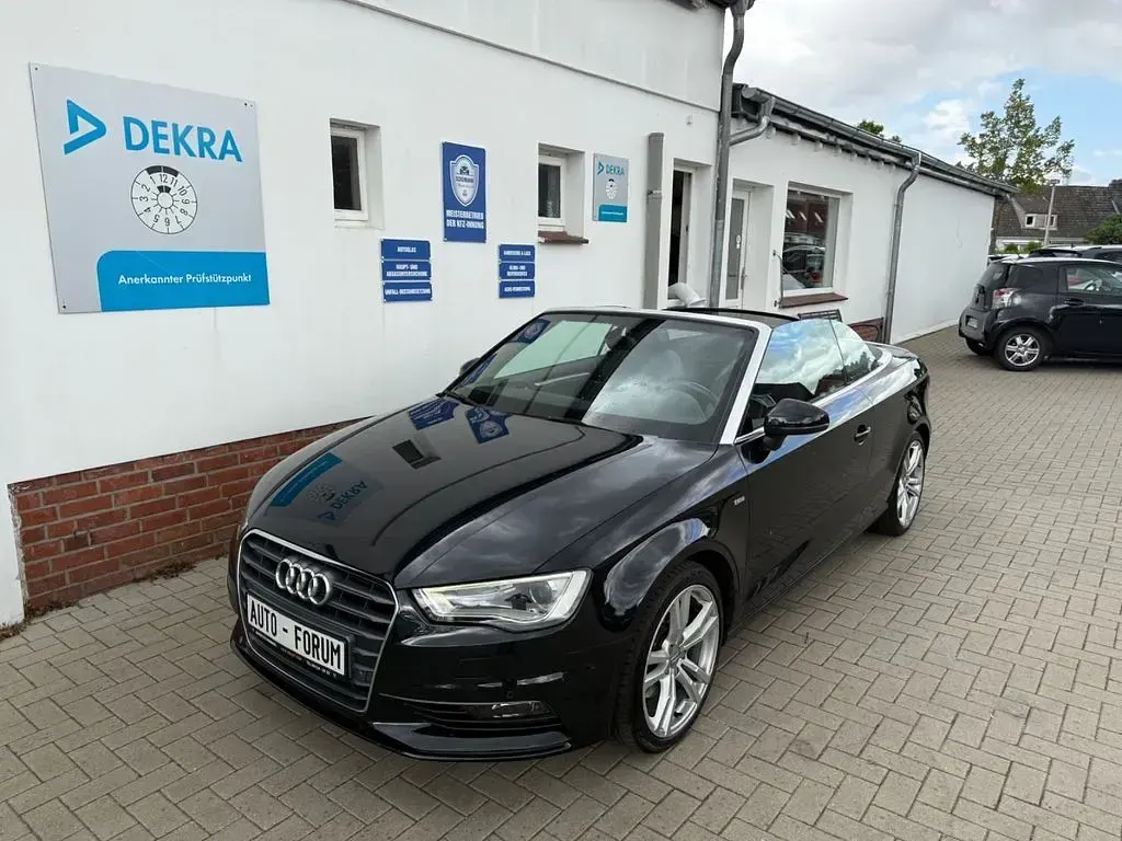 Gebraucht Audi A3 Cabriolet S-Line 179 PS (131 kW) 2014 Schwarz Cabrio