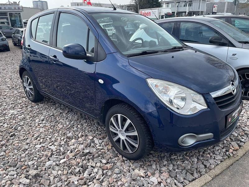 Gebraucht Opel Agila Edition 65 PS (47 kW) 2010 Blau Kleinwagen