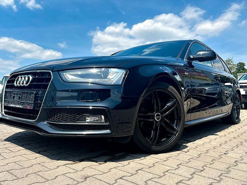 Schwarz Gebraucht 2014 Audi A4 S-Line Limousine | 11.900 € (Guter Preis) - Bild 1/4
