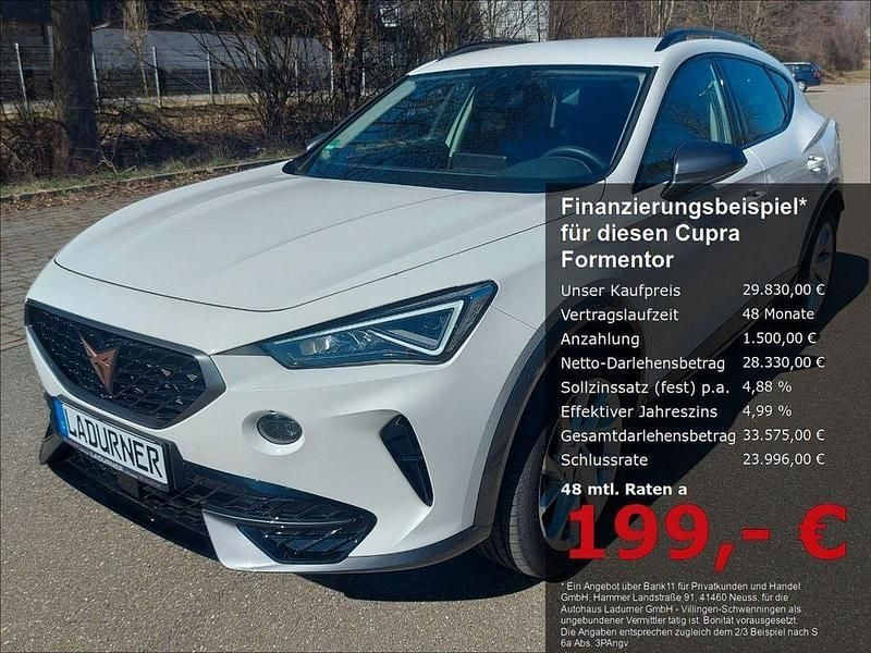 Weiß Gebraucht 2024 Cupra Formentor SUV | 29.830 € (Guter Preis) - Bild 1/4