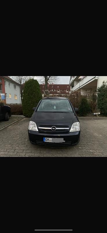 Schwarz Gebraucht 2004 Opel Meriva Van / Kleinbus | 700 € (Guter Preis) - Bild 1/3
