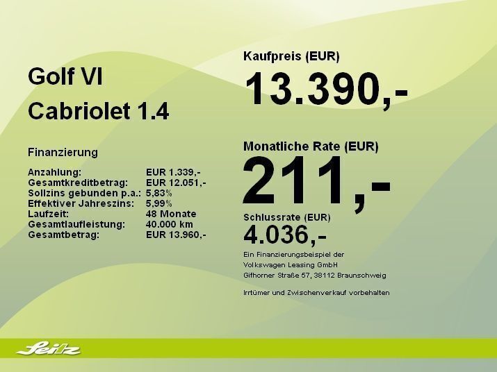 Gebraucht VW Golf Cabriolet 160 PS (117 kW) 2012 Silber Cabrio