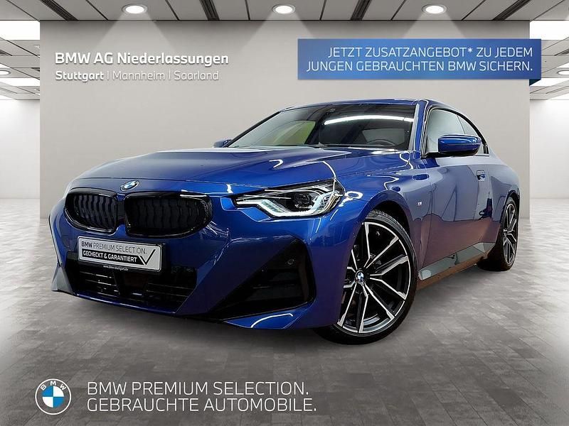 Blau Gebraucht 2024 BMW 220 M Sport Coupé | 41.908 € (Teuer) - Bild 1/3