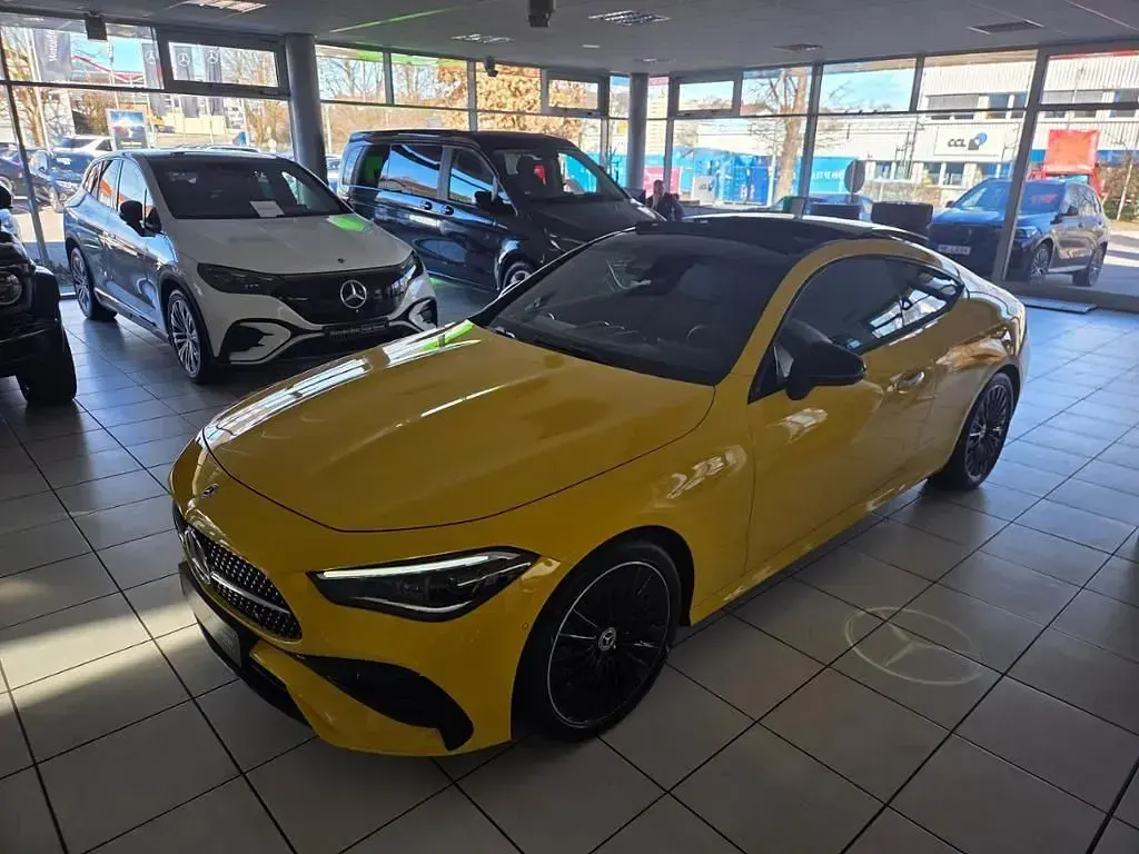 Gebraucht Mercedes CLE180 AMG line 170 PS (125 kW) 2025 Gelb Coupé