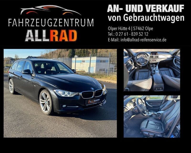 Schwarz Gebraucht 2013 BMW 320 Sport Line Kombi | 12.500 € (Fairer Preis) - Bild 1/4