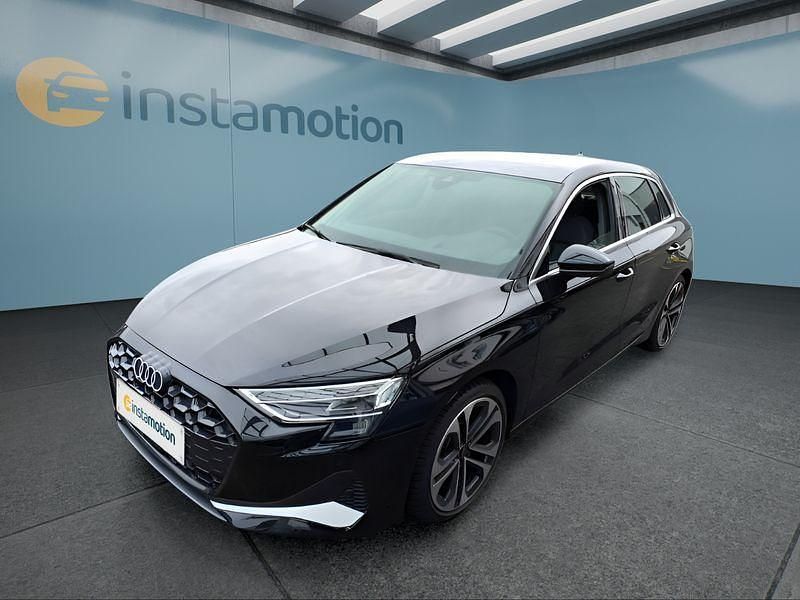 Schwarz Gebraucht 2024 Audi A3 Sportback Kleinwagen | 40.249 € (Etwas zu teuer) - Bild 1/4