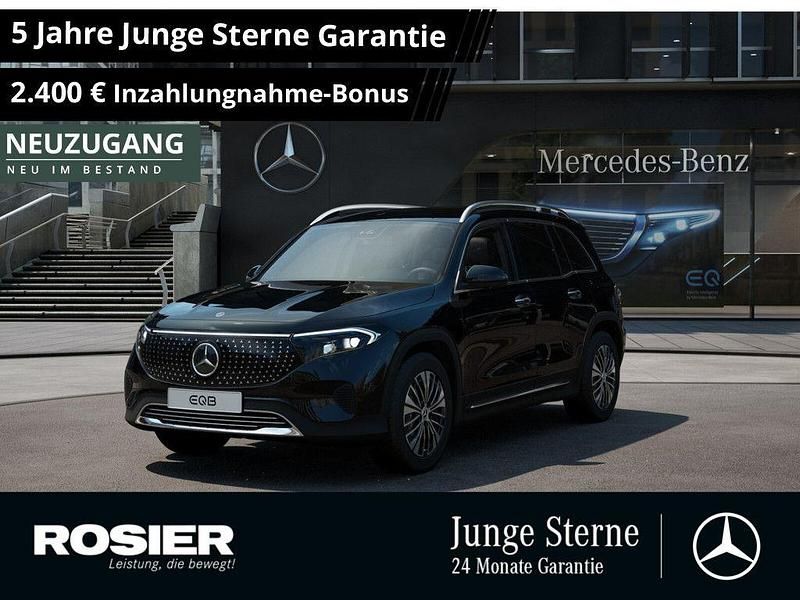 Schwarz / kosmosschwarz Gebraucht 2025 Mercedes EQB350 Advanced Plus SUV | 43.780 € (Etwas zu teuer) - Bild 1/3