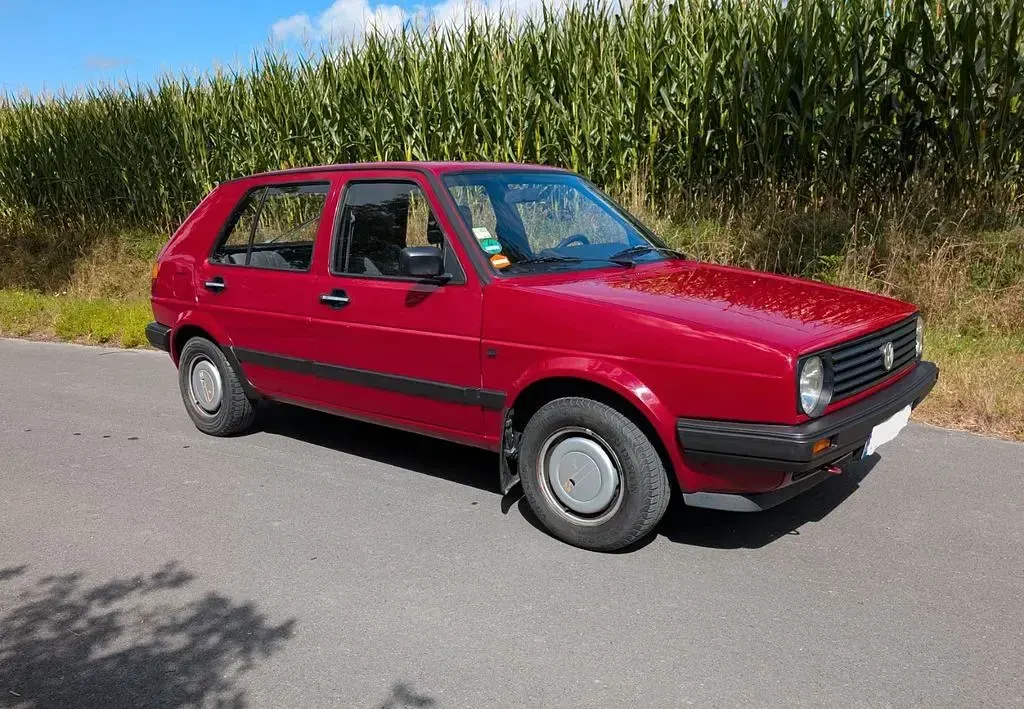 Gebraucht VW Golf II 54 PS (39 kW) 1990 Rot Kleinwagen
