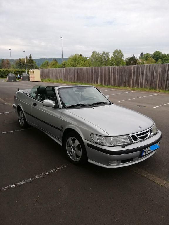 Occasion Saab 9-3 Cabriolet 150 ch (110 kW) 2003 Argent Cabriolet
