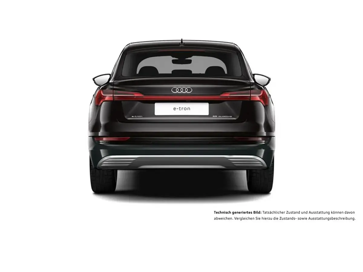 Gebraucht Audi e-tron Sportback S-Line 300 kW (408 PS) 2022 Brillantschwarz SUV