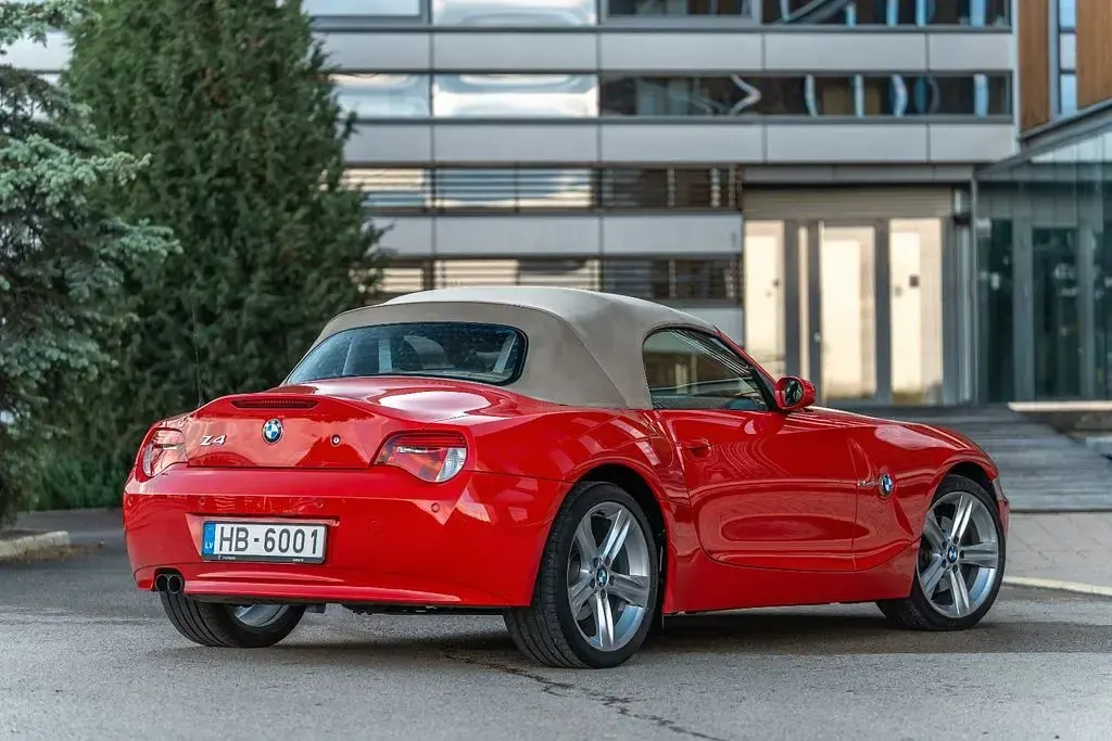 Gebraucht BMW Z4 Sport Line 218 PS (160 kW) 2008 Rot Cabrio