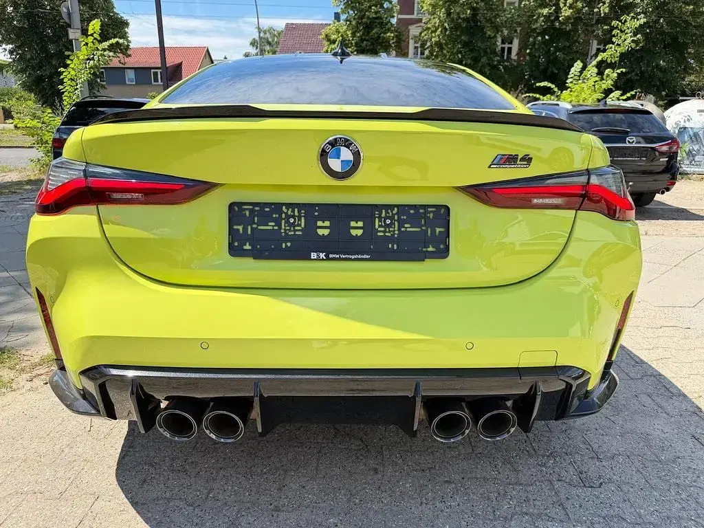 Gebraucht BMW M4 Competition Edition 510 PS (375 kW) 2022 Gelb Coupé