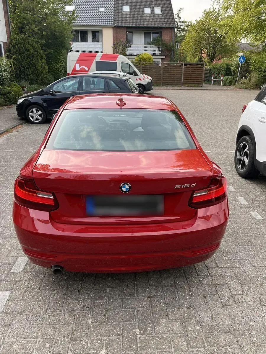 Gebraucht BMW 218 143 PS (105 kW) 2014 Rot Coupé
