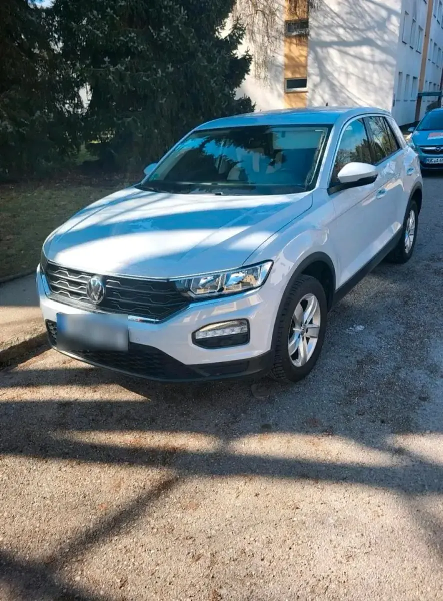 Gebraucht VW T-Roc 116 PS (85 kW) 2020 Weiß SUV