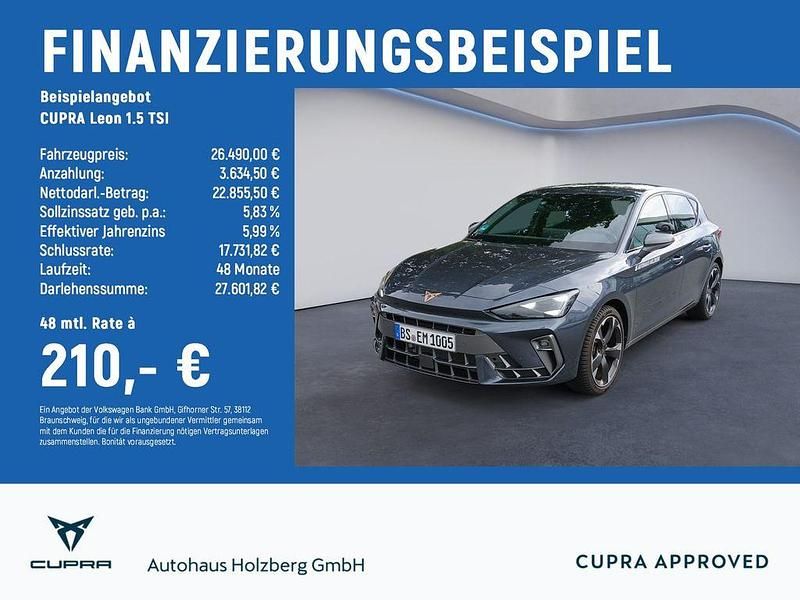 Gebraucht Cupra Leon 150 PS (110 kW) 2025 Grau Limousine