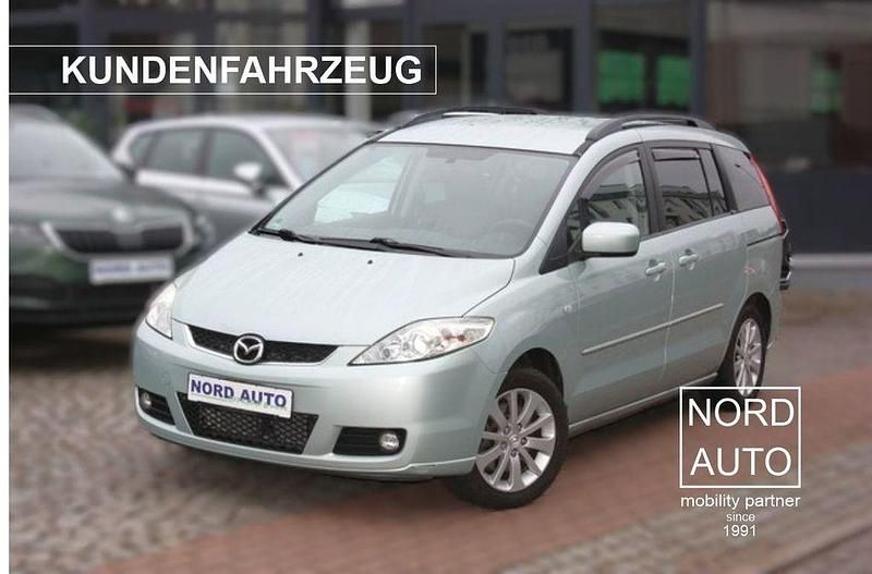 Grün Gebraucht 2007 Mazda 5 Comfort Van / Kleinbus | 3.900 € (Fairer Preis) - Bild 1/4