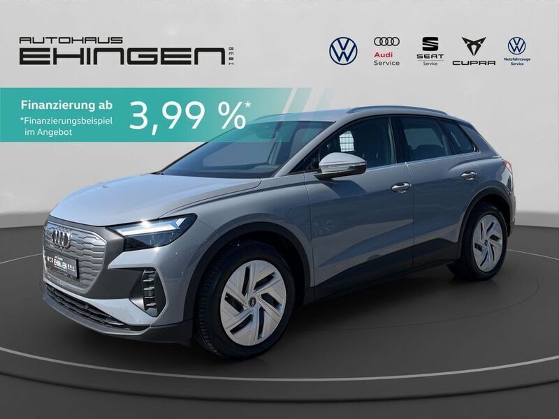 Kieselgrau Gebraucht 2023 Audi Q4 e-tron Basis SUV | 28.777 € (Fairer Preis) - Bild 1/3