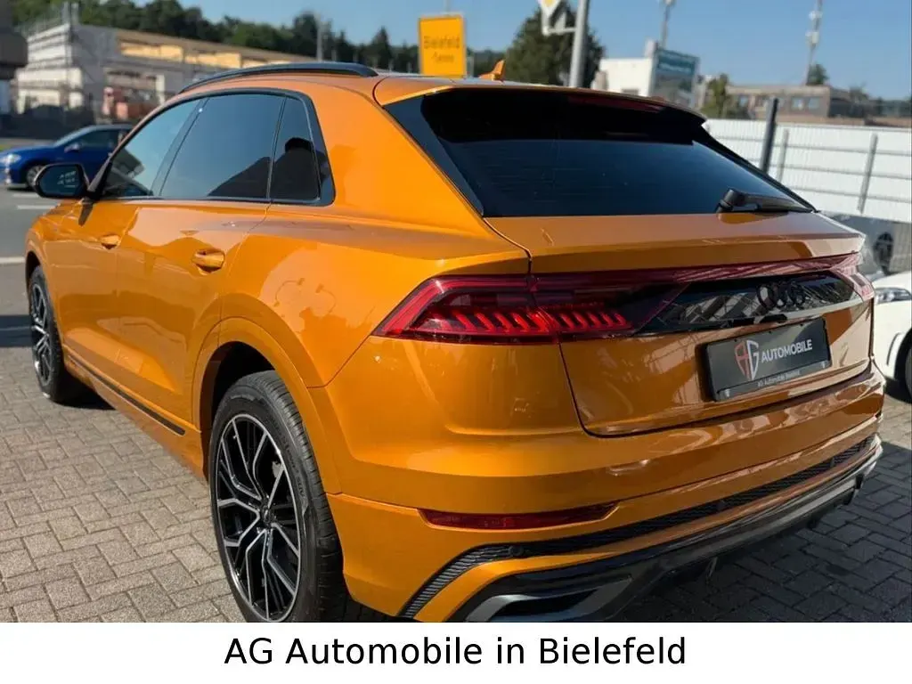 Gebraucht Audi Q8 S-Line 286 PS (210 kW) 2019 Orange SUV