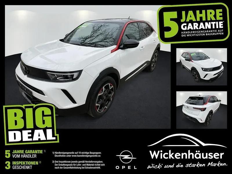 Jade weiss/arktis weiss Gebraucht 2021 Opel Mokka GS Line SUV | 16.490 € (Fairer Preis) - Bild 1/4