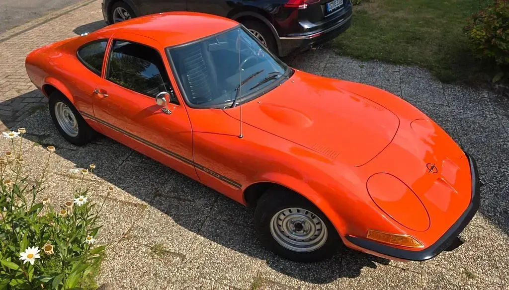Gebraucht Opel GT 90 PS (66 kW) 1973 Rot Coupé