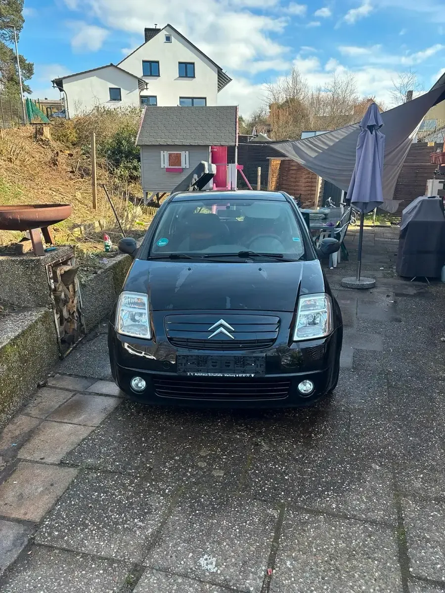 Gebraucht Citroën C2 60 PS (44 kW) 2006 Schwarz Kleinwagen