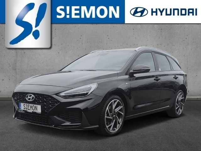 Schwarz Gebraucht 2021 Hyundai i30 N Line Kombi | 21.930 € (Fairer Preis) - Bild 1/4