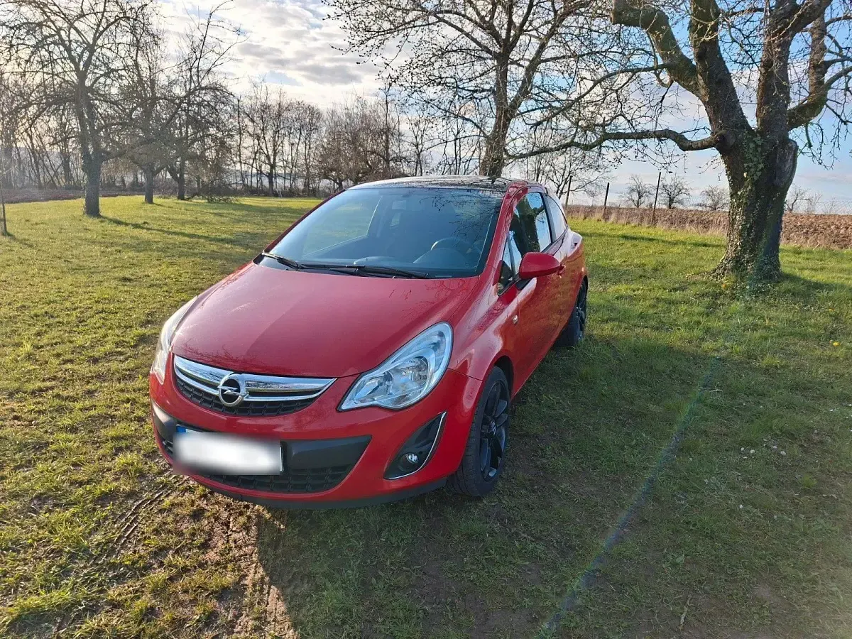 Gebraucht Opel Corsa OPC 87 PS (63 kW) 2011 Rot Kleinwagen