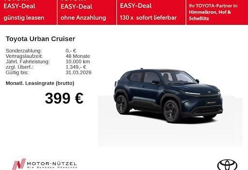 Neu Toyota Urban Cruiser Active 105 kW (144 PS) 2026 Blau SUV
