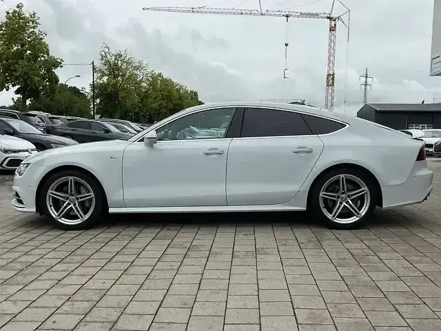 Gebraucht Audi A7 Sportback S-Line 272 PS (200 kW) 2018 Weiß Kleinwagen