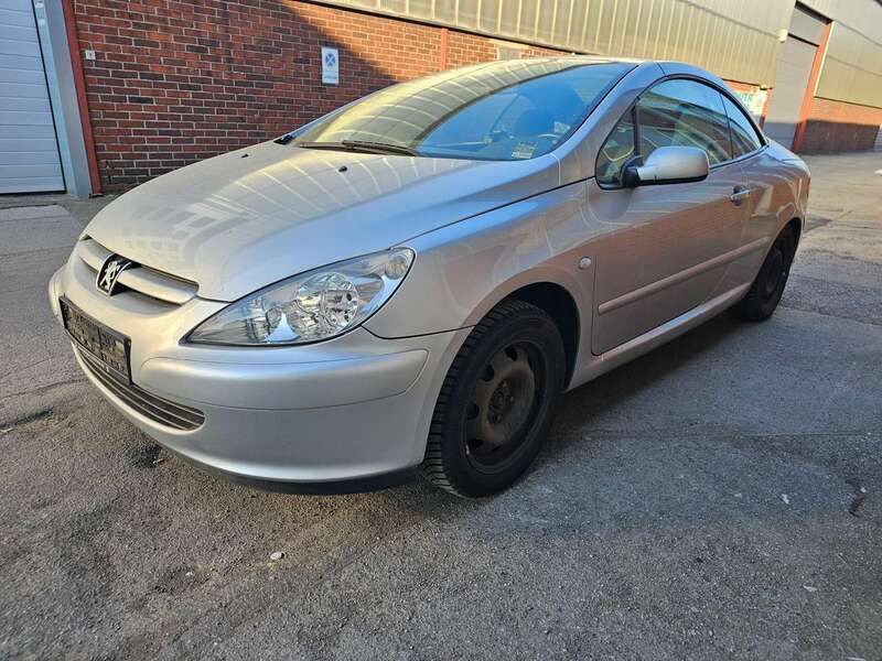 Aluminiumgrau/ mit schutzlack Gebraucht 2005 Peugeot 307 CC Filou Cabrio | 2.900 € (Fairer Preis) - Bild 1/4