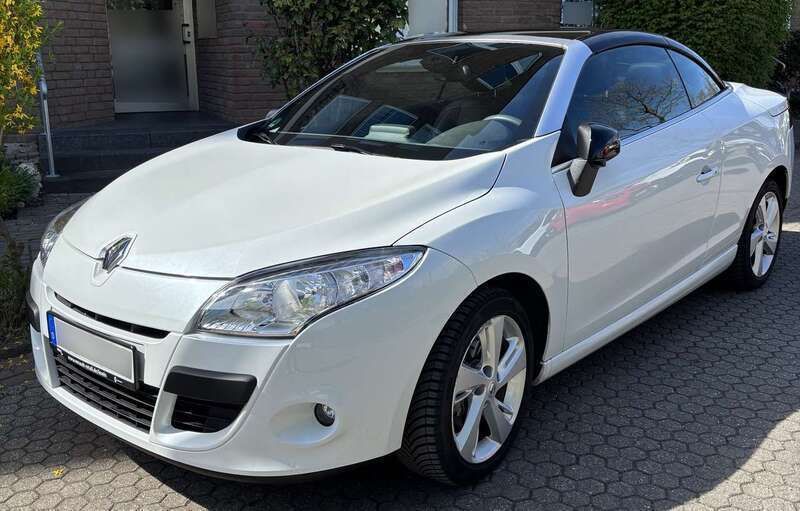 Weiß Gebraucht 2013 Renault Mégane Cabriolet Cabrio | 11.500 € (Fairer Preis) - Bild 1/4