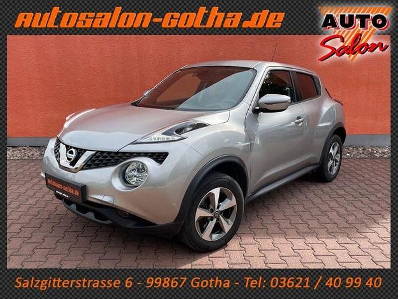 Silber Gebraucht 2018 Nissan Juke N-Connecta SUV | 15.890 € (Etwas zu teuer) - Bild 1/4