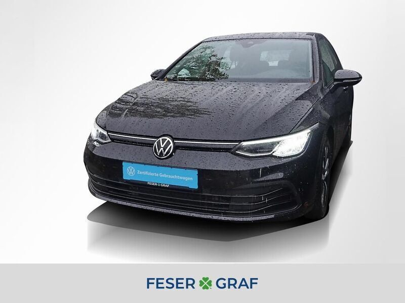 Deep black perleffekt Gebraucht 2021 VW Golf VIII United Limousine | 18.940 € (Guter Preis) - Bild 1/4