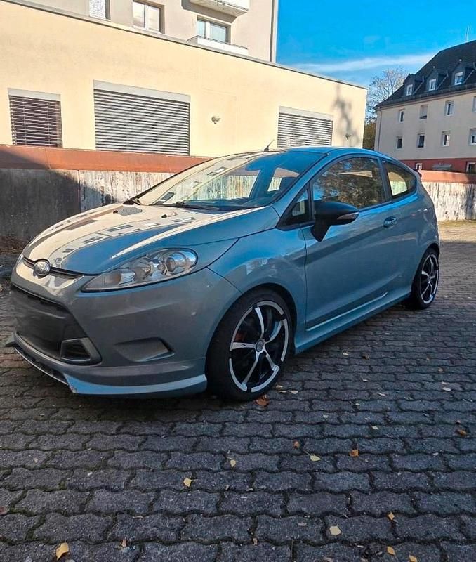 Gebraucht Ford Fiesta 2008 Blau Kleinwagen