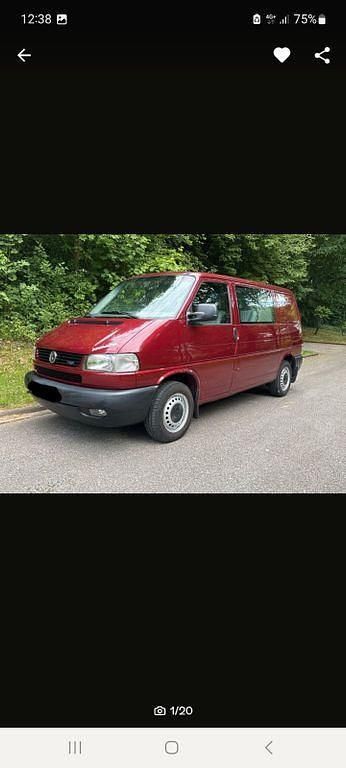 Rot Gebraucht 2002 VW T4 Van | 8.900 € (Fairer Preis) - Bild 1/4