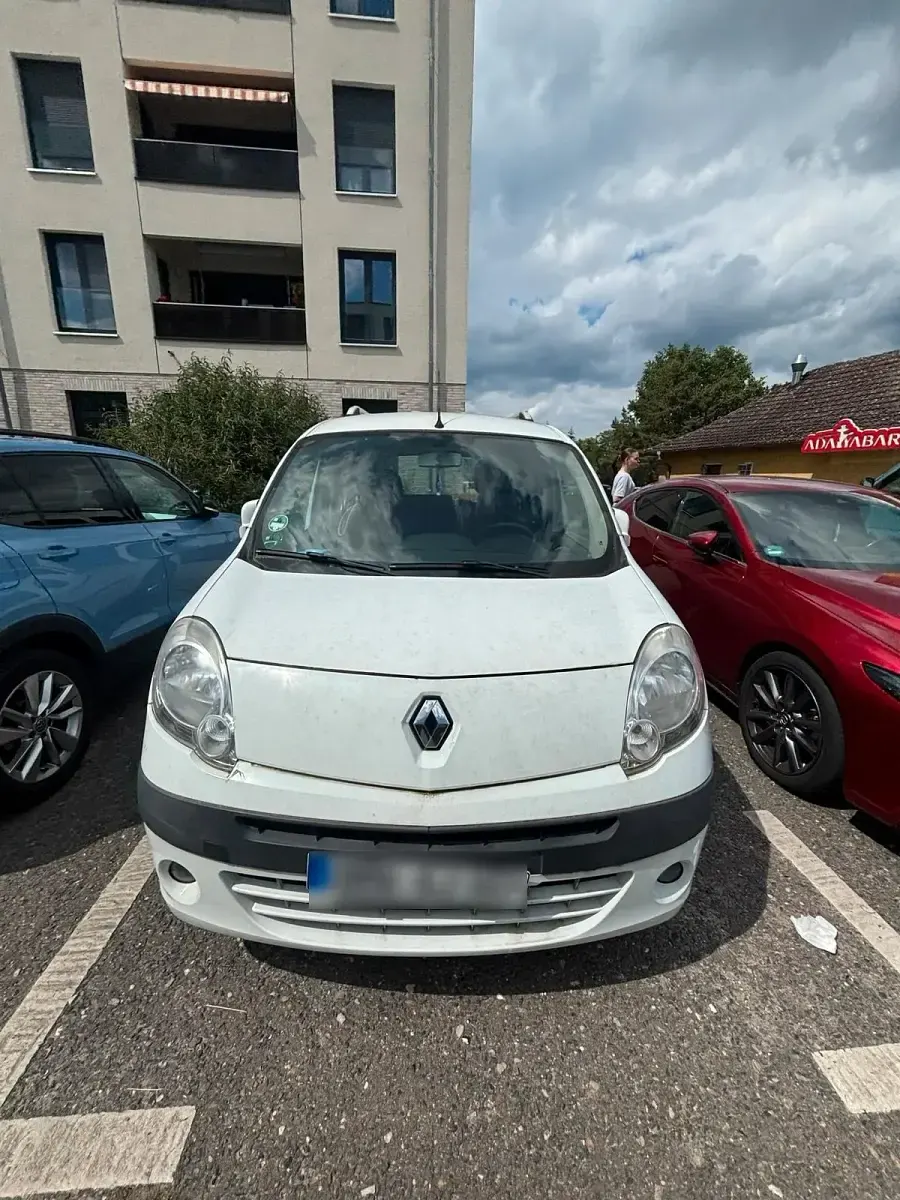 Gebraucht Renault Kangoo 66 PS (48 kW) 2011 Weiß Van / Kleinbus