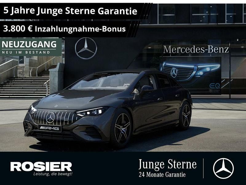 Grau / graphitgrau Gebraucht 2022 Mercedes EQE AMG 43 Premium Limousine | 59.875 € (Superpreis) - Bild 1/4