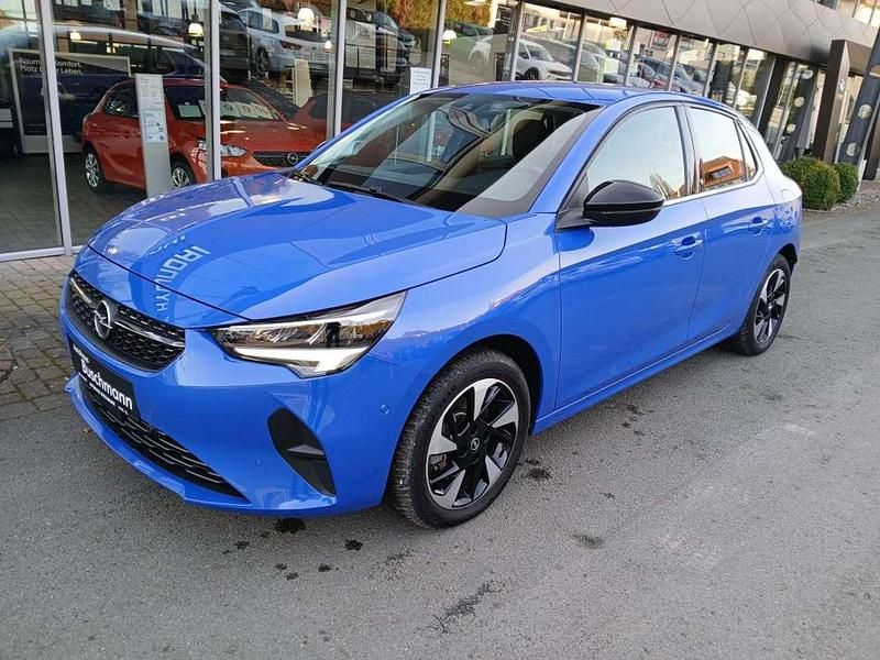 Gebraucht Opel Corsa-e Elegance 100 kW (136 PS) 2022 Perl blau metalic Kleinwagen