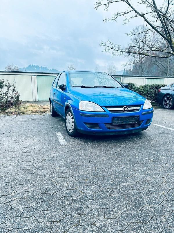 Blau Gebraucht 2006 Opel Corsa Coupé | 1.380 € (Fairer Preis) - Bild 1/4