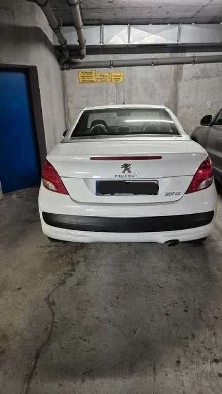 Weiß Gebraucht 2012 Peugeot 207 CC Cabrio | 3.500 € (Superpreis) - Bild 1/4